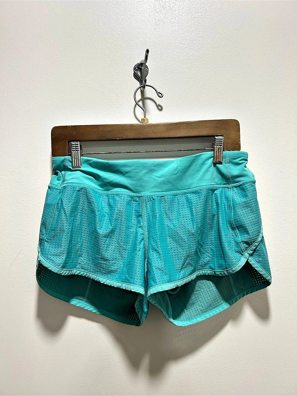 Turquoise Lululemon Shorts